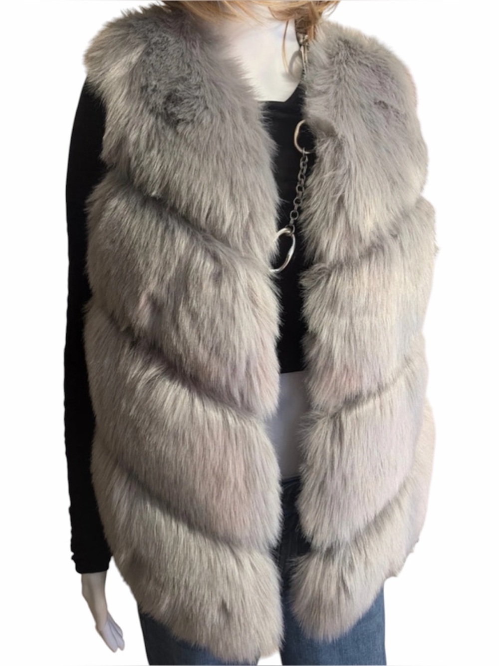 FASHIONABLE♦️FAUX FUR VEST